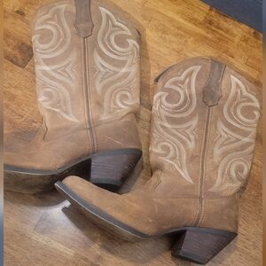 Womens DURANGO Leather Boots 8.5